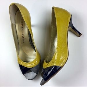 chinese laundry yellow heels